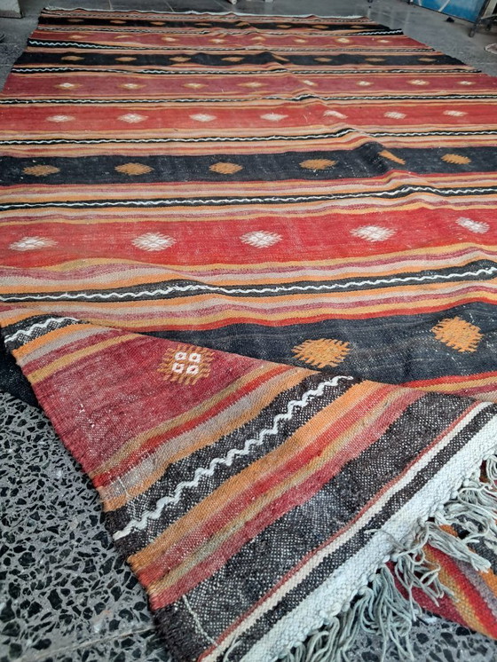 Image 1 of Kilim turco tessuto a mano 310x165cm