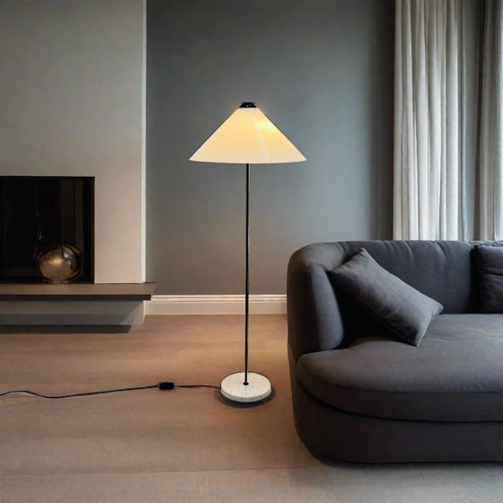 Image 1 of Oluce Floor Lamp Vico Magistretti Model Snow 1970