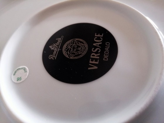 Image 1 of Rosenthal/ Versace 'Dedalo' Platina servies/eettafel 1990S