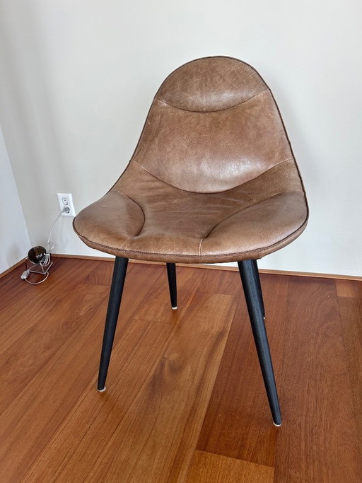 Ensemble de 6 chaises de salle à manger Label Vandenberg, modèle Meike