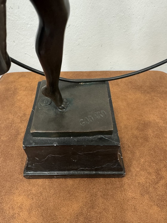 Image 1 of Bronzestatue des Tänzers Godard