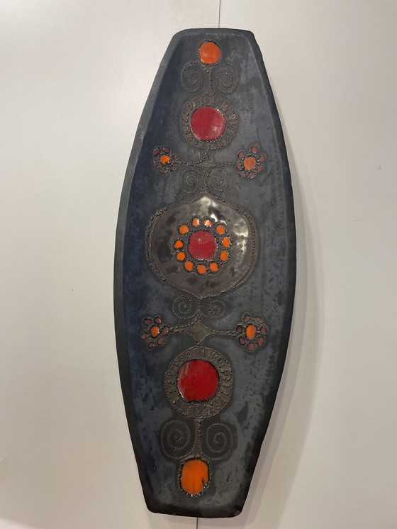Image 1 of Keramieken Schaal/Wanddecoratie