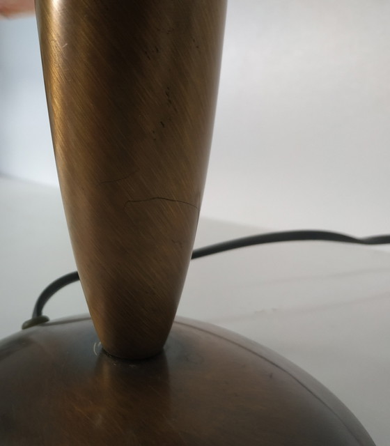 Image 1 of Vintage '60-70s Style' Glass Table Lamp