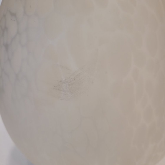 Image 1 of Tischlampe "Ei", Glas, La Verrerie de Vianne, Mitte des Jahrhunderts, 70er Jahre - Frankreich