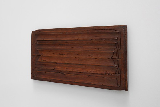 Image 1 of 16th Century oak carved Gothic Panel, Belgium