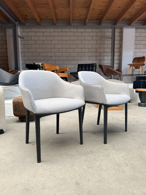 Set de 6 sillas Vitra Softshell, Ronan y Erwan Bouroullec (precio del set)