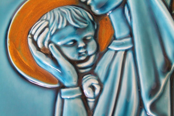 Image 1 of Mary & Child, Astra Ceramics, Maastricht (1938-'54)