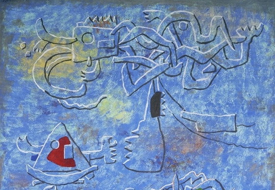 Image 1 of Willi Baumeister: "Nocturno I, 1953”.