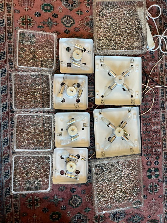 Image 1 of 6 Decken-/Wandlampen aus der Mitte des Jahrhunderts