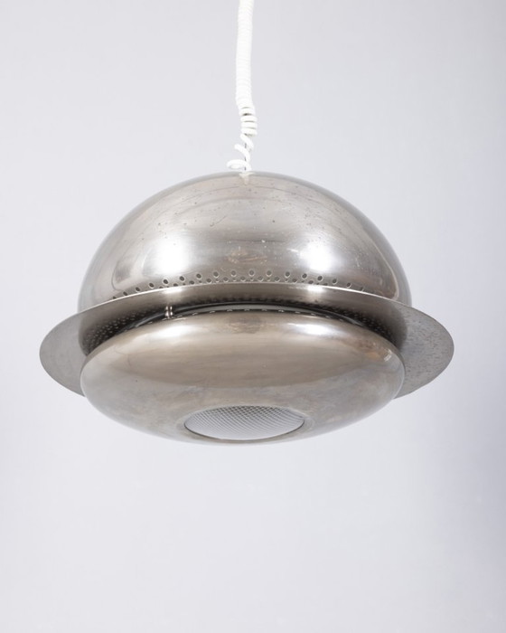 Image 1 of Lampadario Vintage Anni 60 Modello "Nictea" Design Afra e Tobia Scarpa per Flos