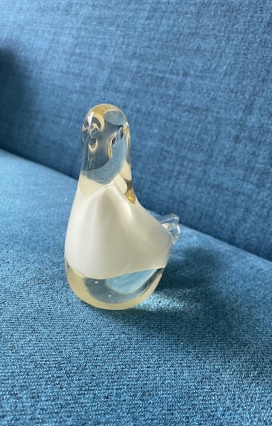 Image 1 of Glass bird sculpture in Scandinavian design