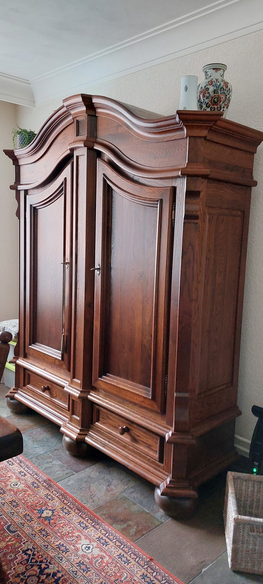 Antique oak cabinet t.e.a.b.