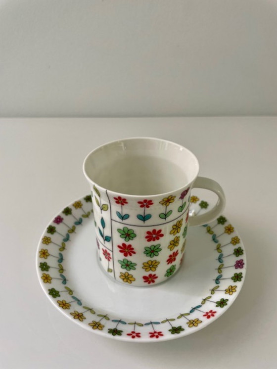 Image 1 of Rosenthal Pucci Piemonte tazze e piattini – set da 4
