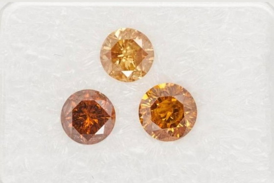 Image 1 of Diamond 3 pieces 1.08 carat with certificate