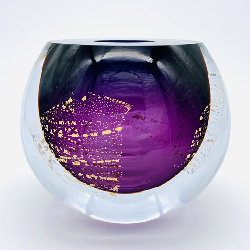 Arte en vidrio de George Broft - jarrón