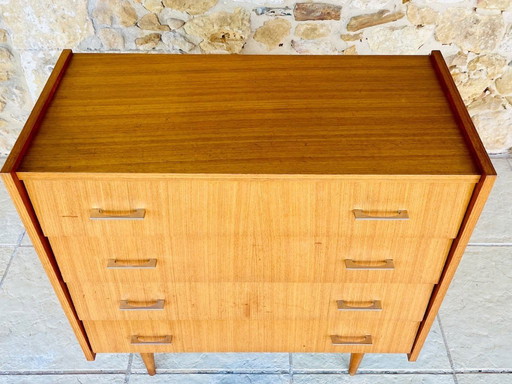 Cómoda de estilo moderno de mediados de siglo de Capelle, década de 1960.