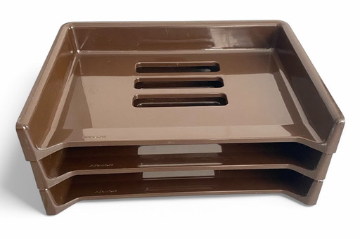 Range-documents vintage “Eva” – design Raymond Loewy – années 1970