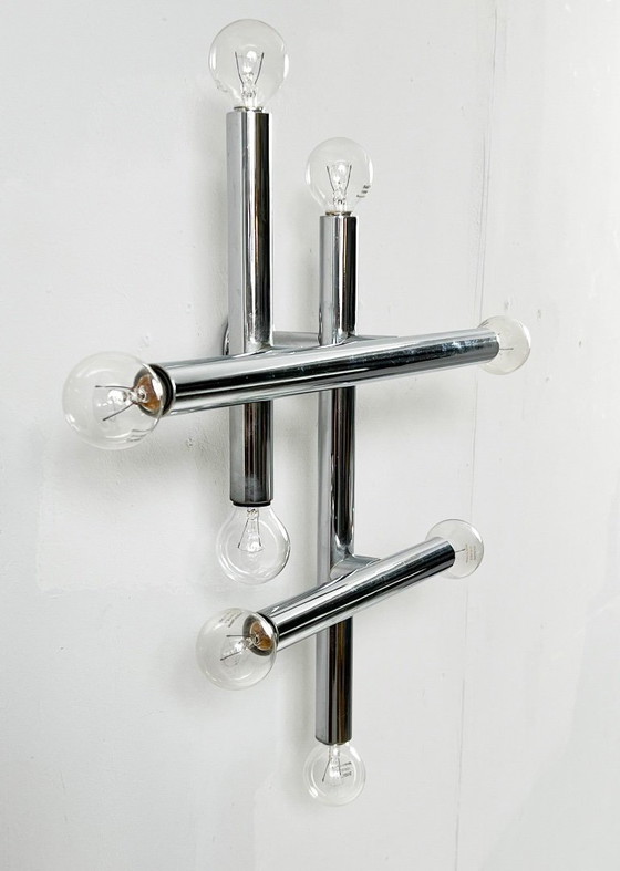 Image 1 of Lampada da parete/soffitto del Mid Century di Temde, Germania, anni '70