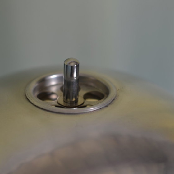 Image 1 of double lamp mushroom table light