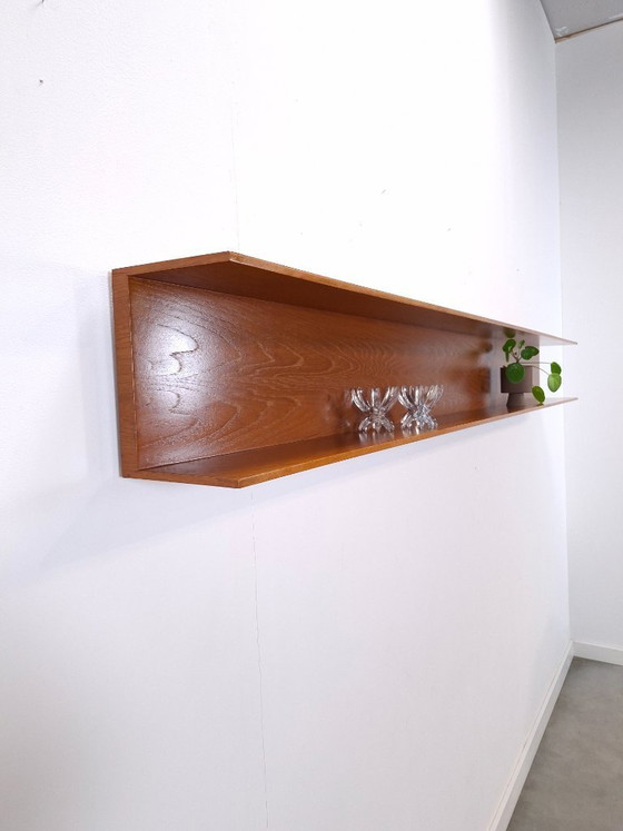 Image 1 of XL wandplank Walter Wirz Wilhelm Renz 240 cm, Wall Shelf