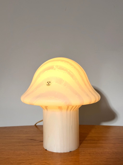 Lampe de table champignon vintage Putzler – tafellampen, Glass