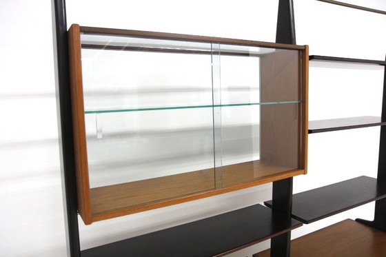 Image 1 of Libreria scandinava "Double" in teak, Svezia, 1950