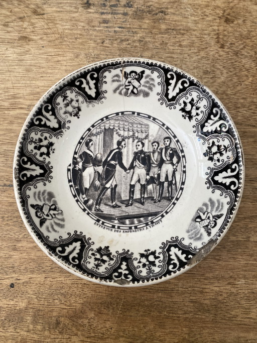 Vide poche coupelle porcelaine de Gien 1855