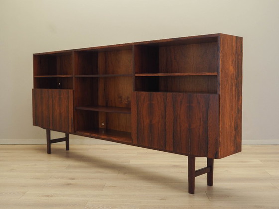 Image 1 of Palissanderhouten boekenkast, Deens design, jaren 70, ontwerper: Ib Kofod Larsen