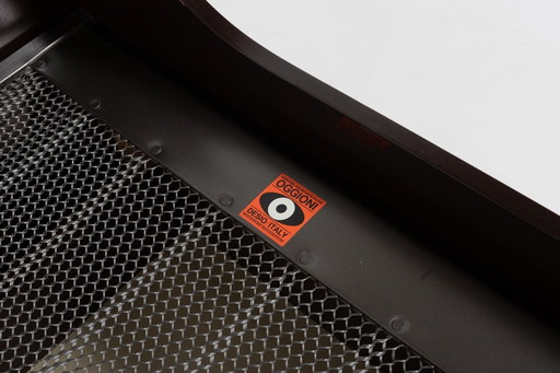 Estructura de sofá cama individual La Permanente Mobili Cantu, años 80 Italia