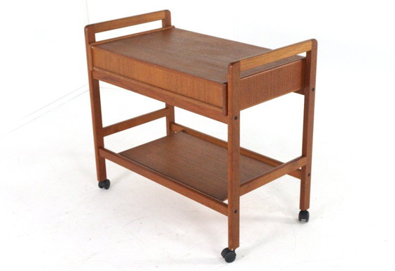 Image 1 of Danish trolley with two drawers 'Favrholt' vintage