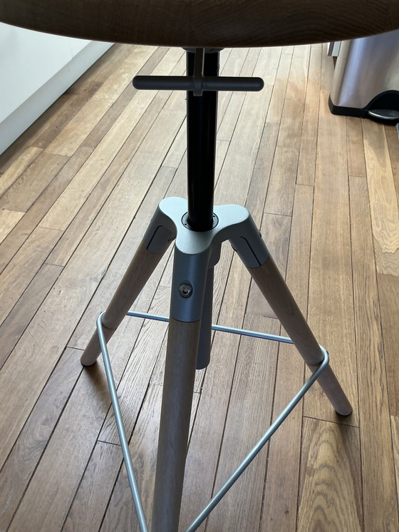 Image 1 of Girsberger Height Adjustable Studio Stool/Bar Stool