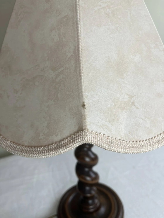 Turned wooden lamp – Table lamps (photo 13 of 14)