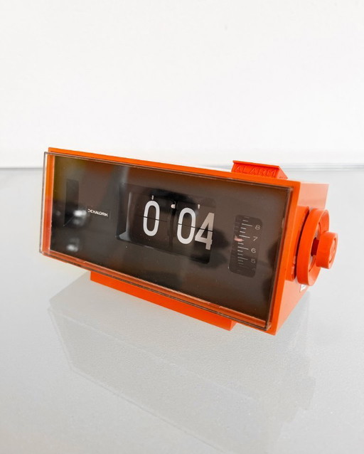 Vintage 1970s Kalorik Flip table clock