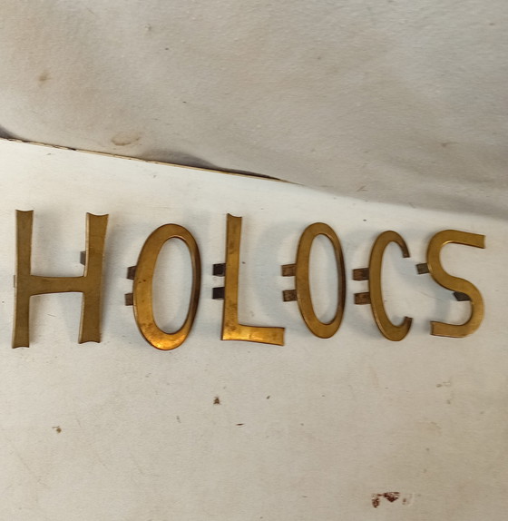 Image 1 of Lettere in ottone vintage