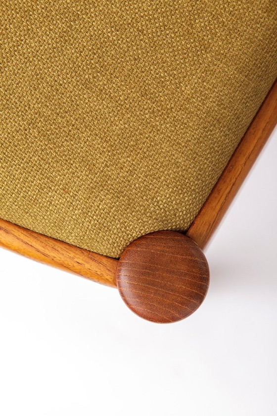 Image 1 of Set aus 8 Niels Koefoed „Ole“ Esszimmerstühlen, dänisches Teakholz, 1970er Jahre, Mid-Century Modern, restaurierte Stühle