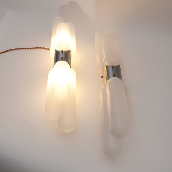 Image 1 of Mazzega Carlo Nason Torpedo Wandlampen