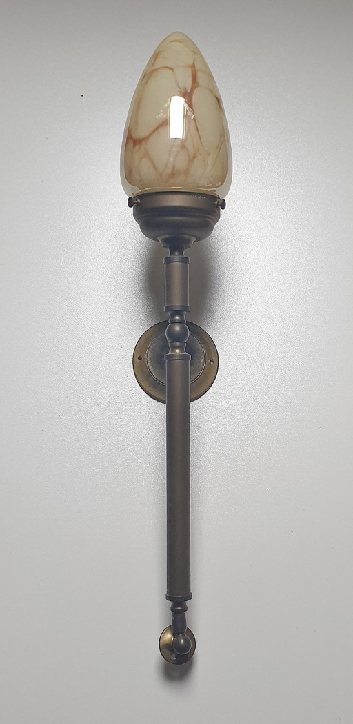 1 o más Apliques Art Déco tipo antorcha / aplique