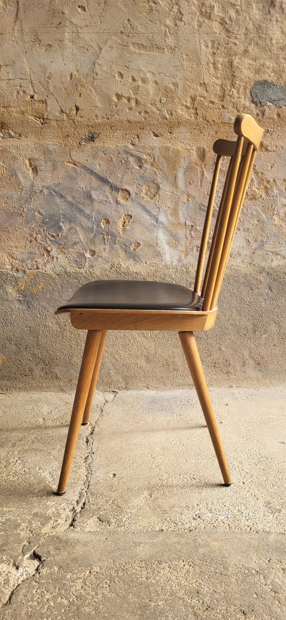 Image 1 of Paire de Chaises Menuet par Baumann, 1960's