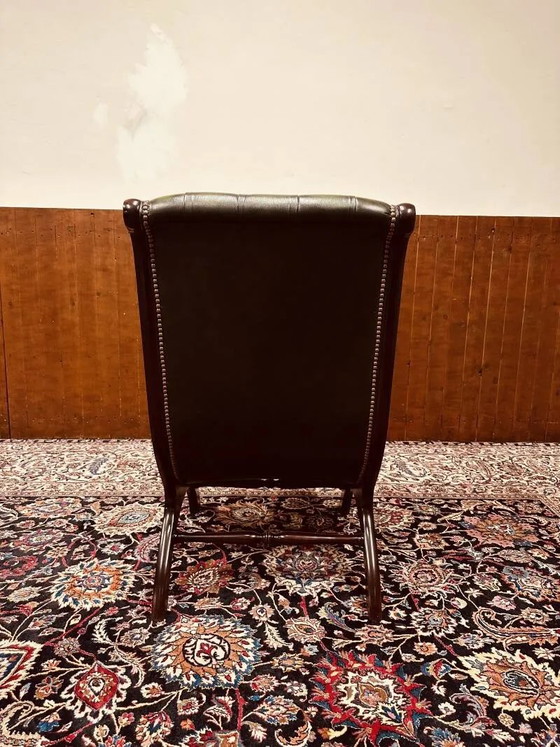 Springvale Chesterfield Armchair Victoria Stand Chair, Green (photo 6 of 11)