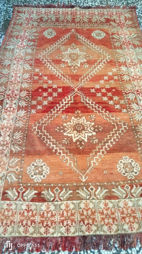 Image 1 of Handgeknoopt Berber kleed wol 195x120cm