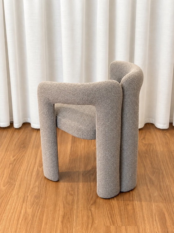 Set van 6 Cassina Dudet Stoelen van Patricia Urquiola – Bouclé – Uitstekende Staat – Eetkamerstoelen, Textile (photo 3 of 7)