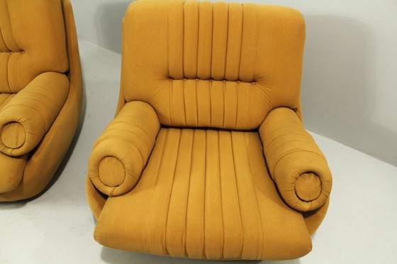 Image 1 of Fauteuil lounge Space Age n° 23 de Jitona, années 1970, lot de 2