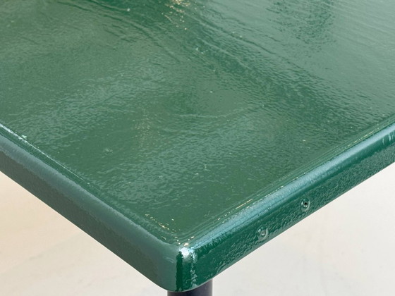 Image 1 of Table de jardin avec plateau en pagholz, Suisse, années 1970