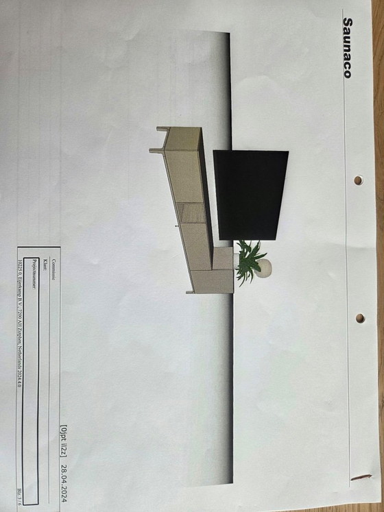 Luxe Design Tv-Meubel / Wandmeubel – Eijerkamp – Saunaco, tv-meubelen, Mdf (photo 9 of 10)