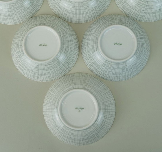 Image 1 of 6 GUARNICIONES Arzberg 2025 Heinrich Löffelhardt 1957 Diseño clásico - Juego 2