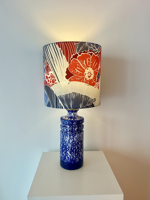 Vase lamp made from VEB Haldensleben ceramics – GDR | Upcycled one-of-a-kind piece