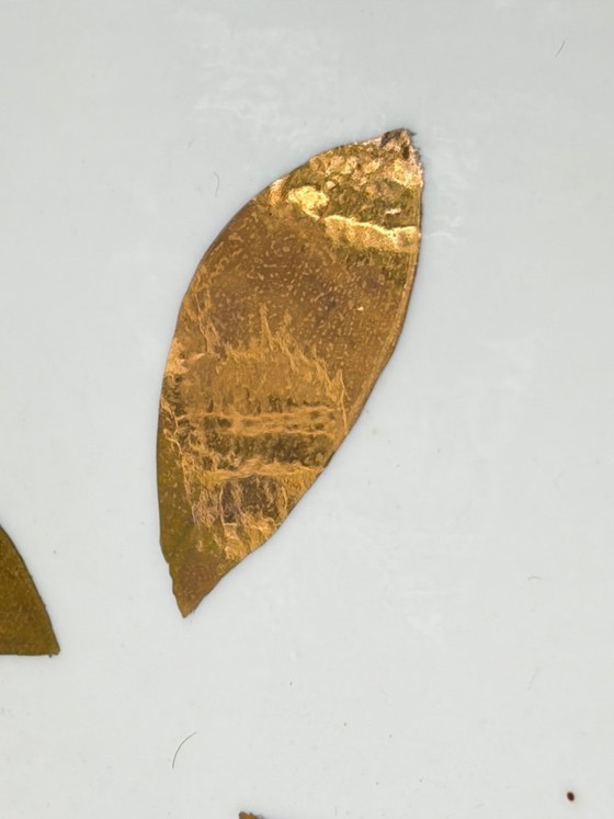 Image 1 of Classic Gold Leaves vase