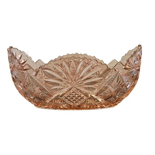 Ciotola in vetro pressato rosa – tafelaccessoires, Glass