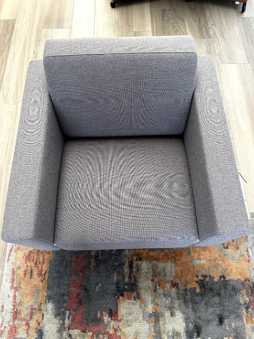 Artifort Mare 2,5-Sitzer Sofa + Sessel - Top Zustand, Plough Stoff, Dutch Design