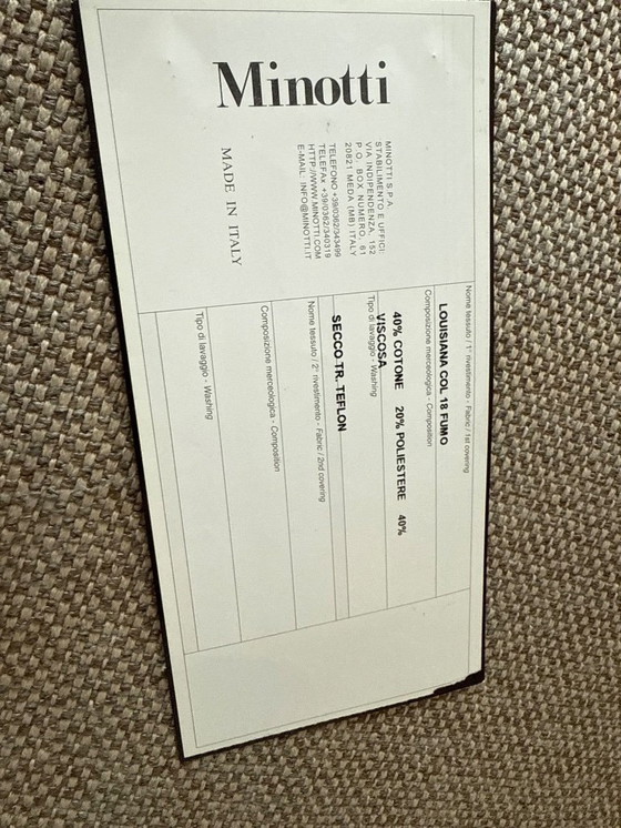 Image 1 of Fauteuil Aston Minotti 2x avec repose-pieds